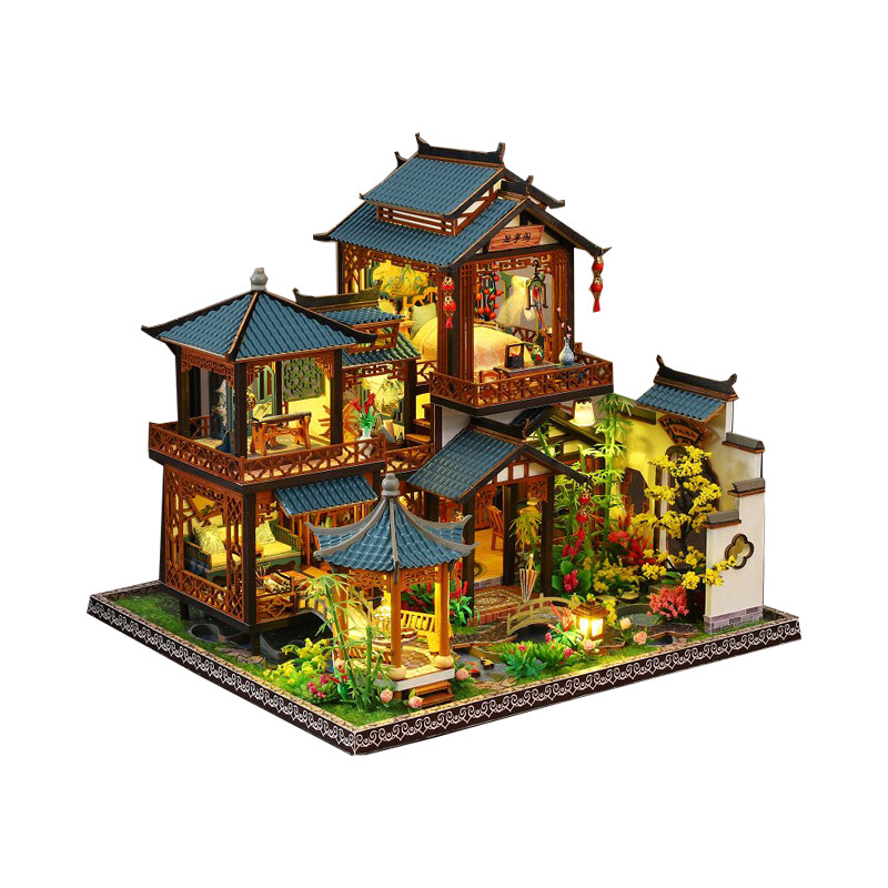 古风雅韵兰亭diy手工小屋