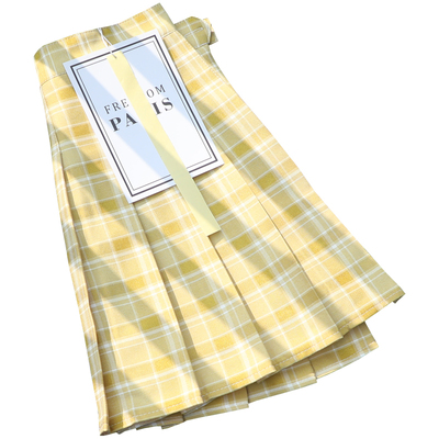 小清新学院风百褶裙短裙半身裙