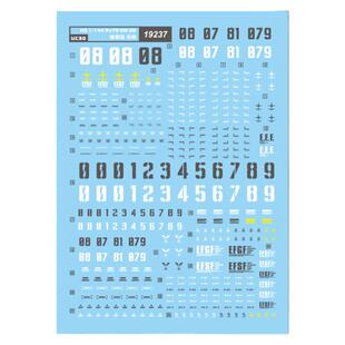 中环HG陆战吉姆模型水贴 HGUC1:144GM量产型202水贴纸 19237