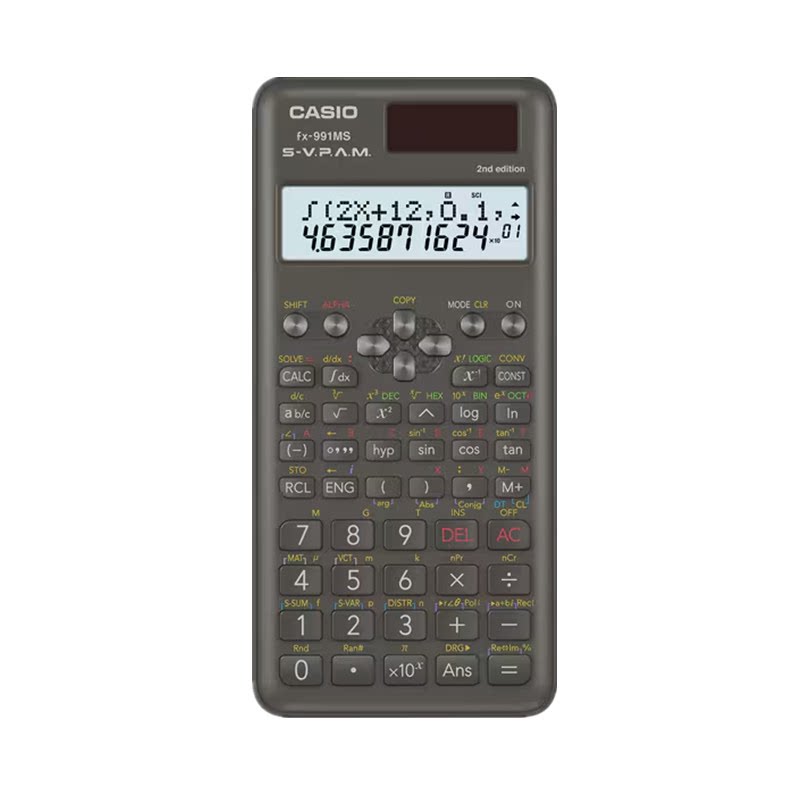 英文版卡西欧FX-991MS国际学校用