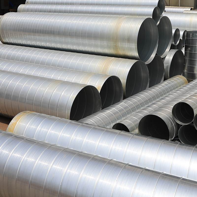 304螺旋风管不锈钢螺旋风管换气除尘不锈钢通风管道镀锌风管批发