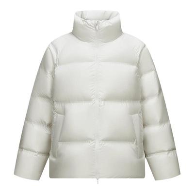 森马情侣立领外套短款厚羽绒服男