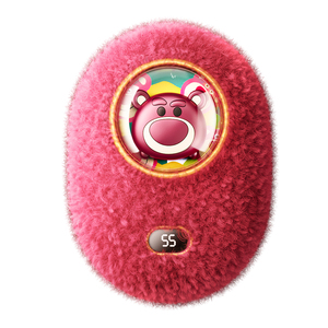 迪士尼草莓熊暖手宝充电宝二合一元旦节自发热冬季送女生生日礼物电暖宝新年随身儿童学生圣诞手握式2025新款