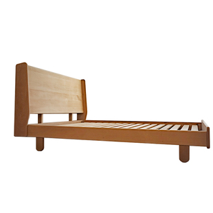 玩梦超人 自在布丁实木儿童床男孩女孩实木软包床榉木1米5儿童床