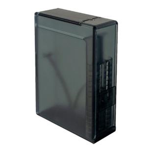 新款透明自动弹粗烟盒20支装男便携软包抗压防潮弹烟壳塑料烟壳套