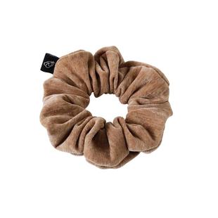 秋冬简约细绒布艺发圈高级感大肠发绳韩国扎头发马尾头绳发饰气质