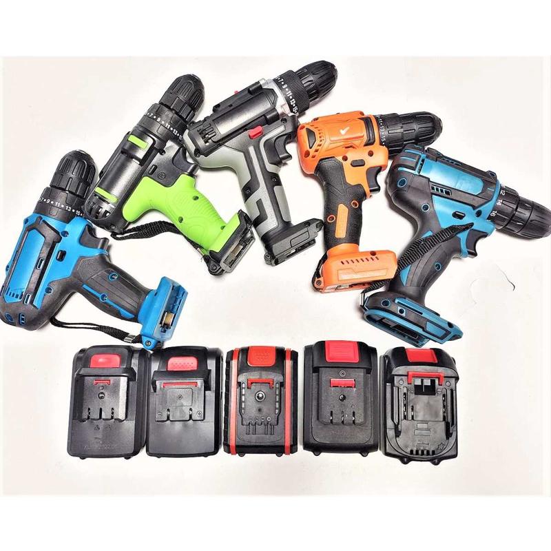 42V48V24V25V28V36V21V26V68VF88V98V充电钻手电钻锂电池裸机机头