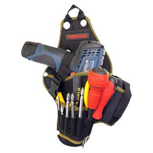 NAKIOO电钻专用快挂腰包木工包结实耐用手电钻工具包便携式电钻套