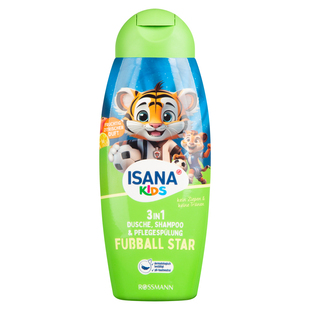 德国isana儿童洗发沐浴二合一6到12岁男童专用宝宝洗发洗护沐浴露