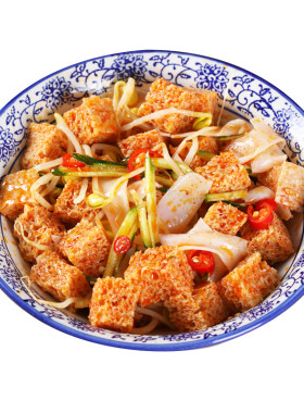 面筋烤麸干货商用整箱批发
