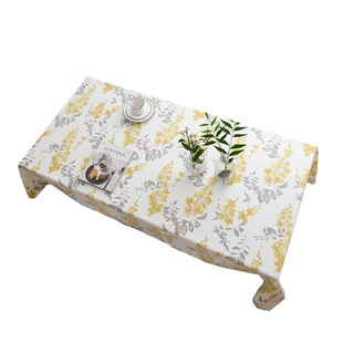 布鲁内 北欧田园天然棉麻简约桌布桌布盖布餐桌布台布特价包邮