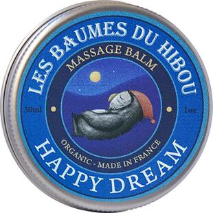 法国猫头鹰先生晚安芳香膏30ml睡眠前薰衣草助力按摩天然水果市场