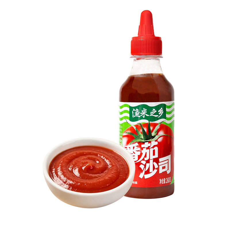 渔米之乡番茄沙司268g挤压瓶