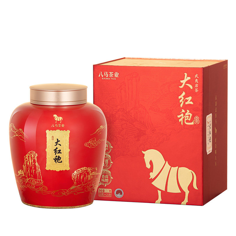 八马茶业特级大红袍乌龙茶礼盒装
