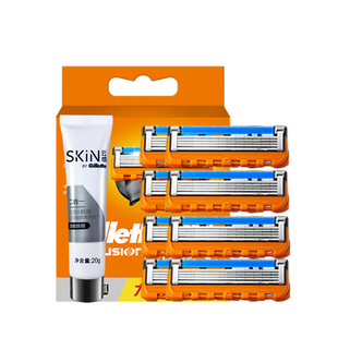 吉列锋隐锋速5手动剃须刀五层刀片非吉利刮胡刀锋隐致顺替换刀头