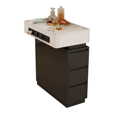 现代简约风可移动独立岛台餐边柜