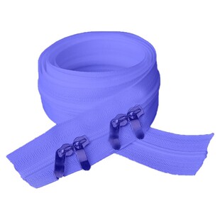 100米拉链整捆尼龙被套枕套箱包沙发床垫长拉锁白色加厚被子波浪