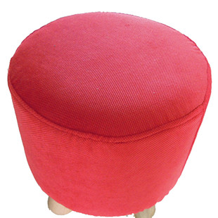 圆凳子套 方凳子坐垫套 实木圆凳子套罩升降吧台椅套罩可订做布艺