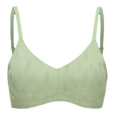 本质心创小糯条软支撑蕾丝小胸显大不空外扩透气聚拢无钢圈文胸