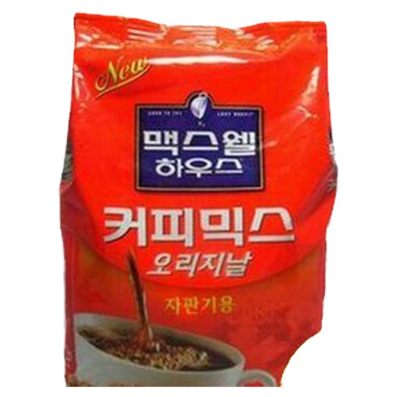 韩国进口麦斯威尔三合一 咖啡机用咖啡粉香醇投币机用900g非条装