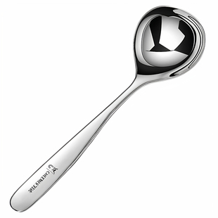 316不锈钢汤勺家用大号盛汤勺公用加厚长柄勺粥勺稀饭勺分餐汤匙