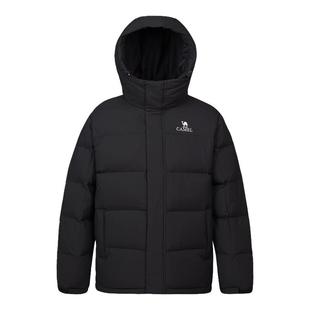 【骆驼火山pro】鹅绒服男女2025新款700蓬羽绒服冬防风保暖面包服