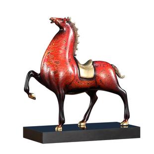 将军马大漆马全铜摆件马到成功办公室客厅玄关装饰乔迁开业礼品