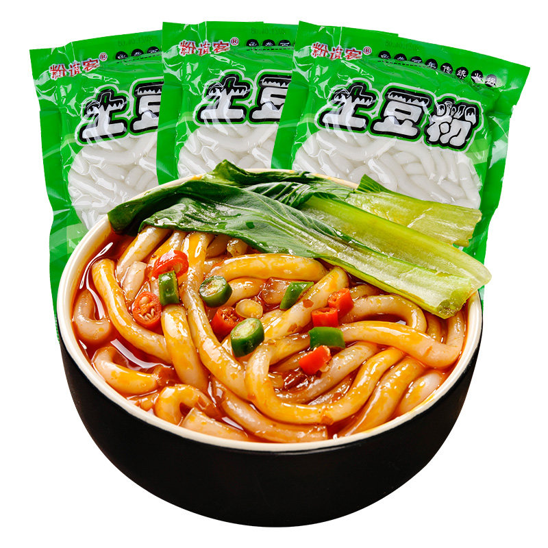 筋豆韵土豆粉180g袋装小火锅食材马铃薯土豆粉砂锅红薯粉酸辣米线