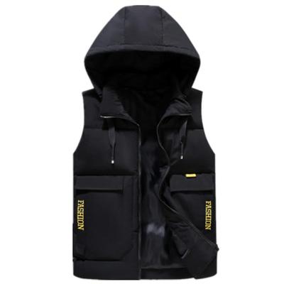 马甲无袖加厚潮流外穿男士背心