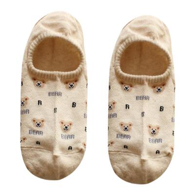 卡通可爱低帮浅口船袜女