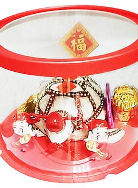 花馍馍花饽饽喜馍生日蛋糕包装盒