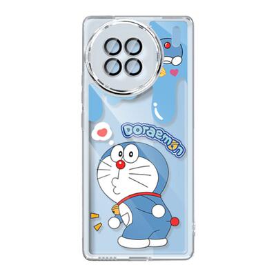 自带镜头膜哆啦A梦vivox90手机壳