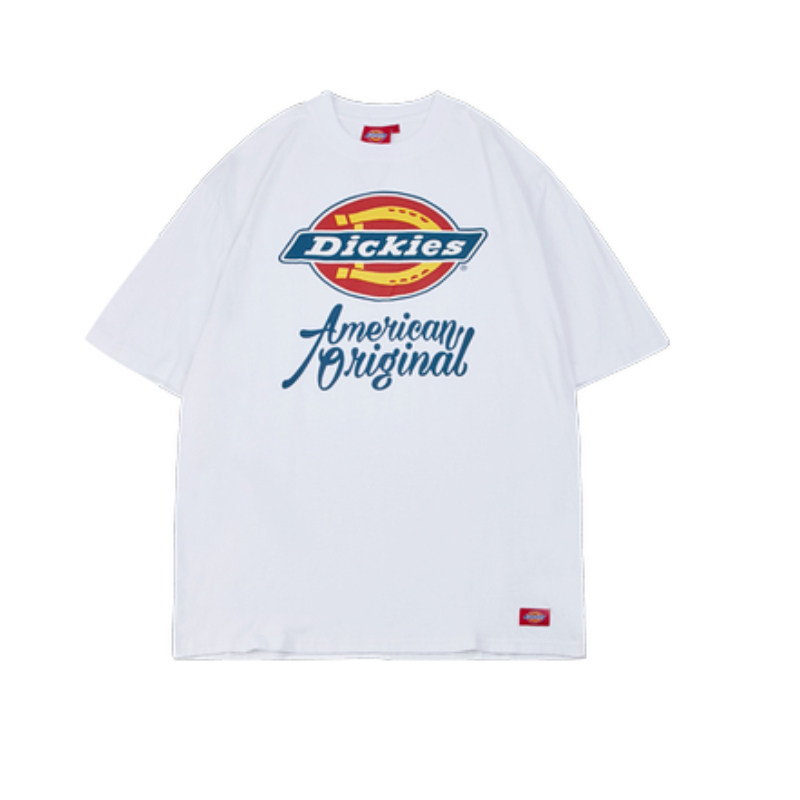 Dickies 字母LOGO印花情侣款短袖T恤男 春夏新品潮牌男女短T7087