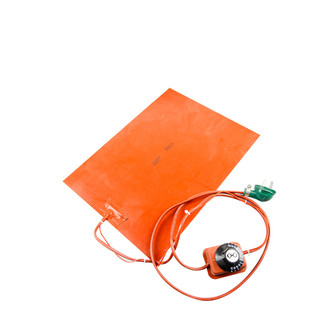 硅橡胶加热板 数显温控发热片伴热带温控手机拆屏宝可调温电热板