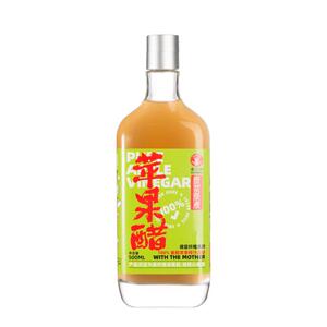辛人和黑桑椹醋发酵型凉拌山西苹果醋无蔗糖零添加剂含酵母组合装