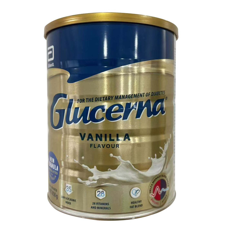 澳洲雅培怡保康Glucerna糖尿人专用营养奶粉850g无糖低脂代餐奶粉