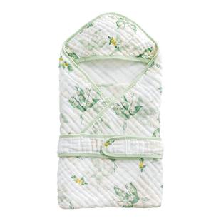 贝肽斯新生儿包被初生婴幼儿四季款外出抱被纯棉a类宝宝纱布包单