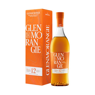Glenmorangie格兰杰12年700ML 苏格兰单一麦芽威士忌海外进口洋酒