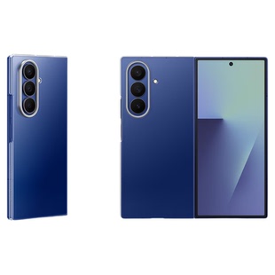 正品适用于三星Galaxy Z Fold7透明原装保护壳W26心系天下简约轻薄高透外壳zfold7手机壳硬壳商务防摔男后壳