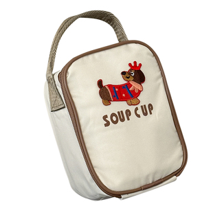 可爱早餐包小号学生上班族带饭包保温饭盒袋手提零食饭兜子便当包