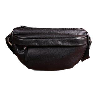 头层牛皮真皮男士单肩斜挎包2026新款高级感高端胸包男款背包男包