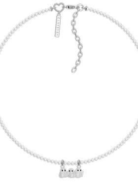 MARSEVEN交头接耳的小幽灵项链