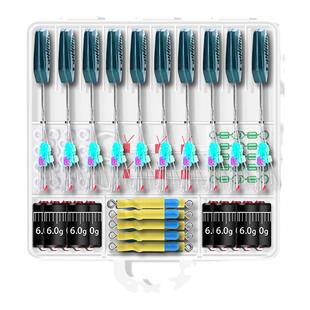 滑漂配件路滑太空豆套装远投矶竿路亚杆专用钓组配件全套渔具用品