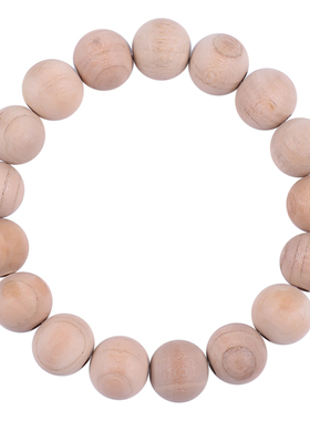 天然桃木手串文玩手链男女款素圈