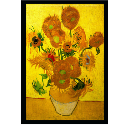 世界名画装饰画梵高莫奈挂画海报