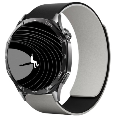 荔枝皮纹拼色高级感GT6pro华为watchgt5表带gt4适用GT3手表GT2纯色秋冬fit4运动透气fit3硅胶磁吸腕带pro男女