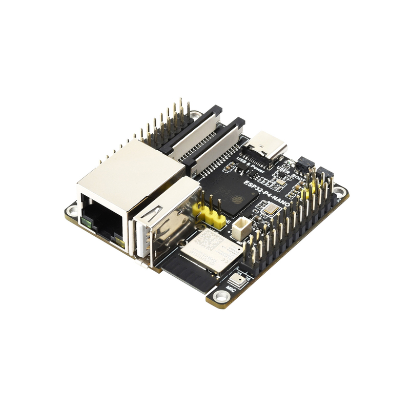 ESP32-P4-NANO开发板 WiFi6/Bluetooth5/BLE PoE/摄像头/显示屏