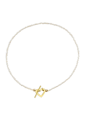 爱心珍珠项链原创设计NTWSTUDIO