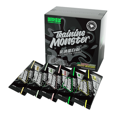 UP训练怪兽黑钻乳清蛋白粉