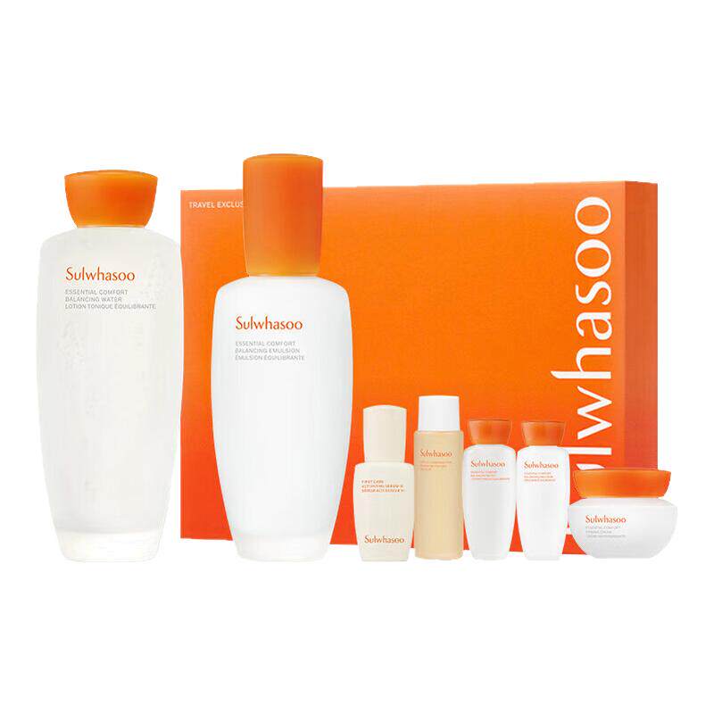 【正品行货】雪花秀滋盈水乳67件套舒缓水润修护透亮润泽提亮